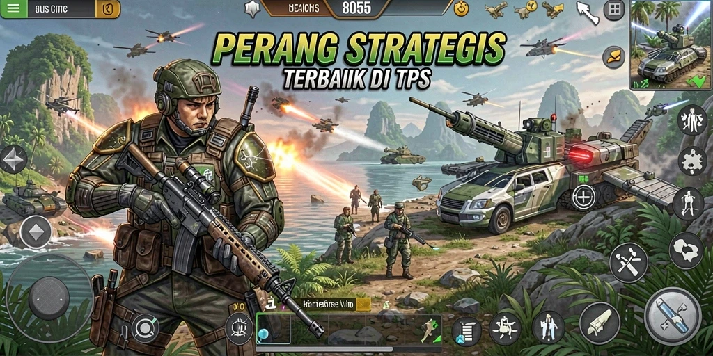 Gameplay seru dengan grafik menakjubkan di 8055.