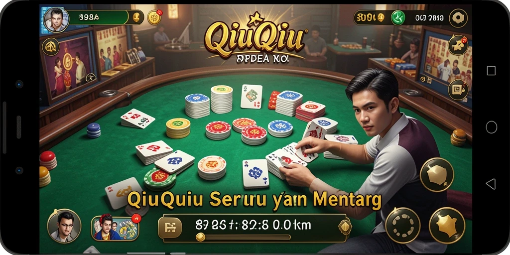 Tampilan gameplay QiuQiu yang seru dan kompetitif dalam 898A.