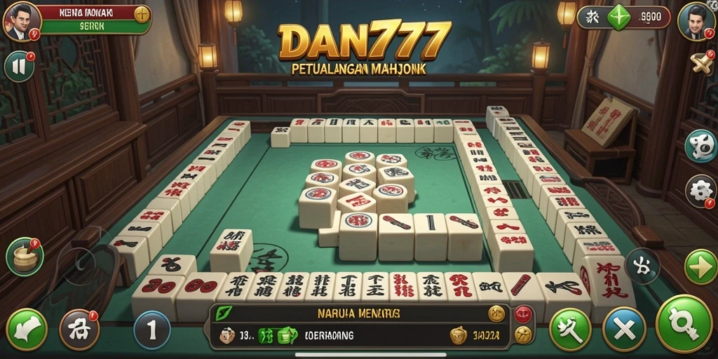 Menampilkan gameplay Mahjong yang menarik dan seru.