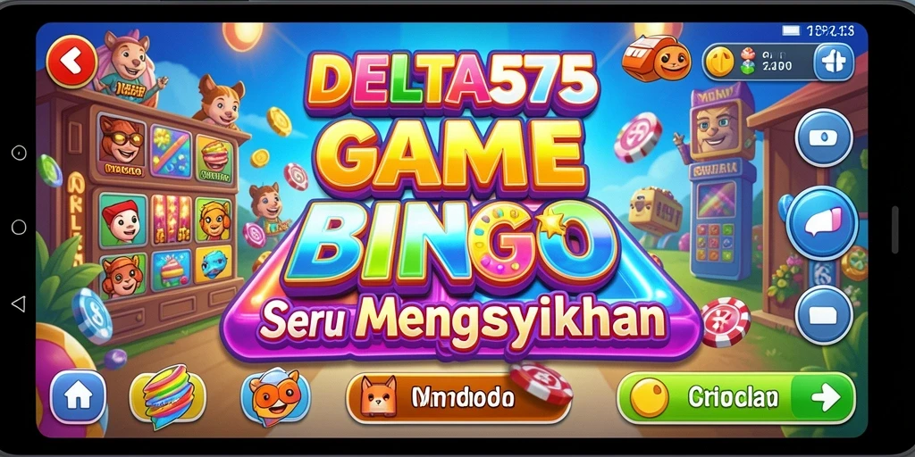 Tampilan gameplay yang seru dalam permainan Bingo DELTA575.