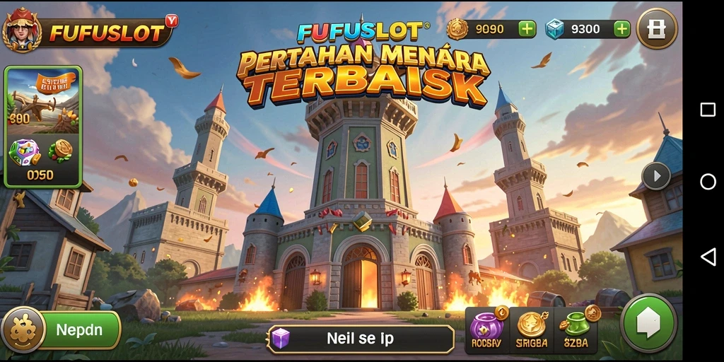 Tangkap momen epik saat bertahan dari gelombang musuh dalam FUFUSLOT.