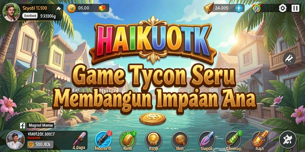 Tampilan seru dari gameplay HAIKUOTK yang penuh strategi.