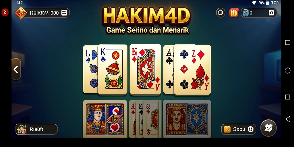 Tampilan gameplay seru HAKIM4D yang memukau dan interaktif.