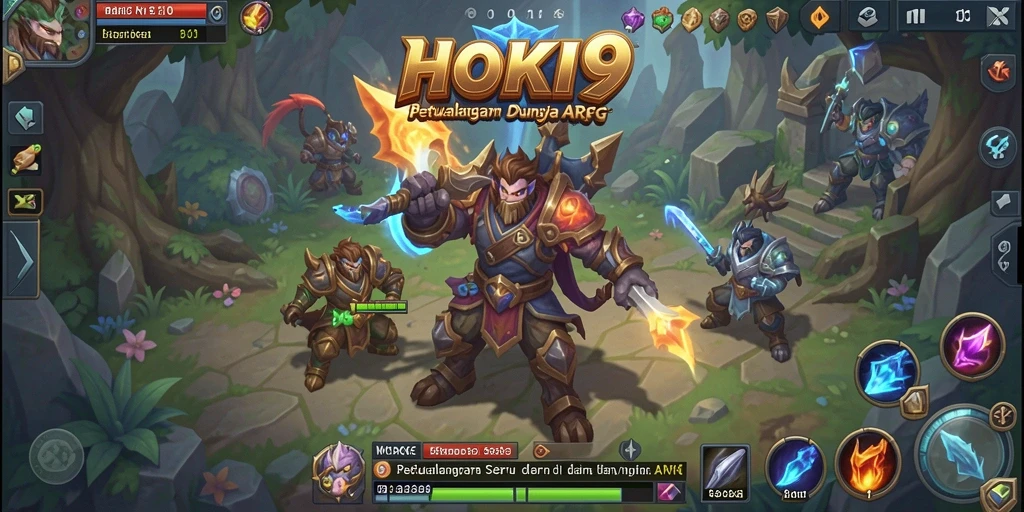 Tampilan gameplay HOKI9 yang seru dan mendebarkan.