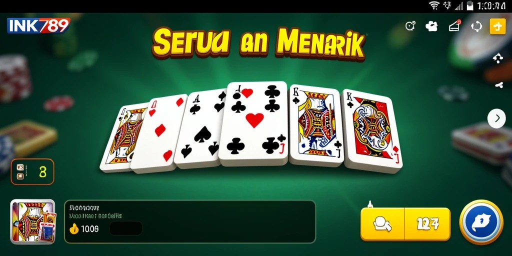 Gameplay Domino yang seru dan penuh strategi.