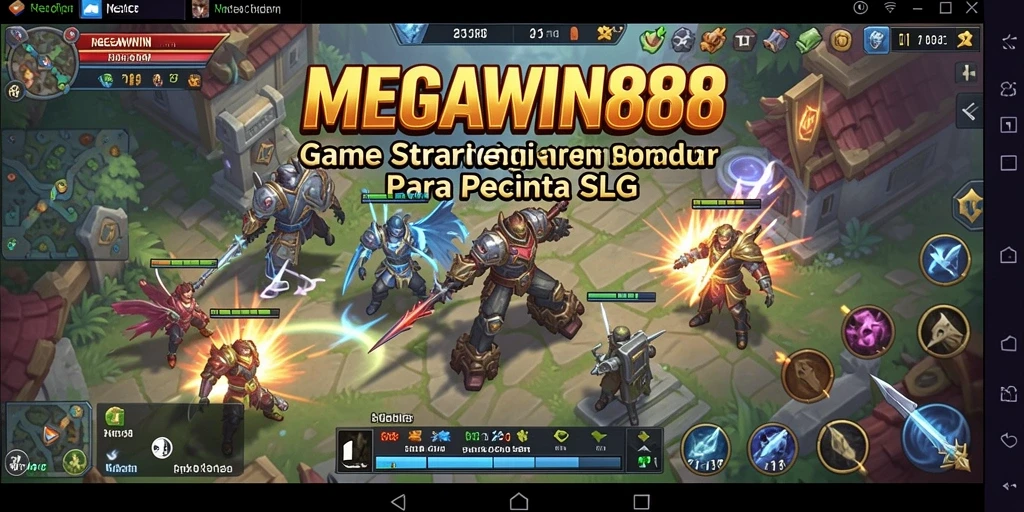 Tampilan menarik dari gameplay seru MEGAWIN888.