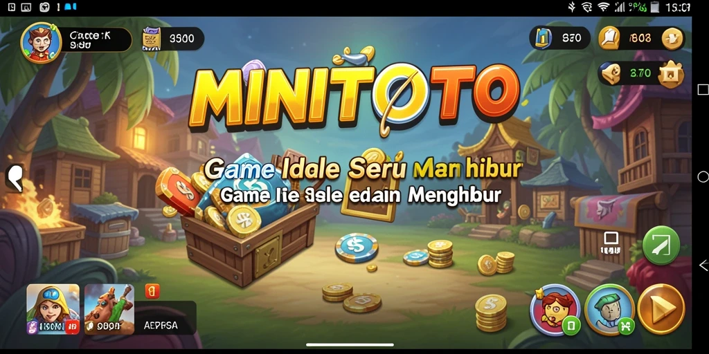 Menampilkan gameplay santai dan karakter menarik dari MINITOTO.