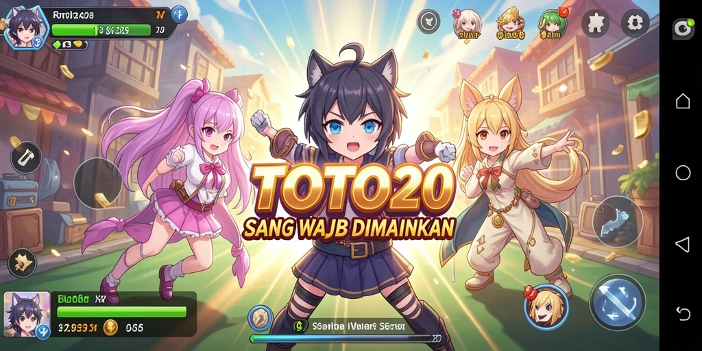 Gameplay seru TOTO20 dengan karakter Anime favorit.